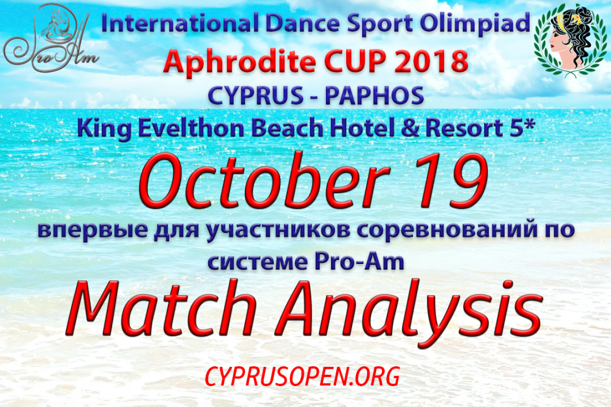 Match analysis: уникальная система оценки конкурсантов на Aphrodite Cup 2018!